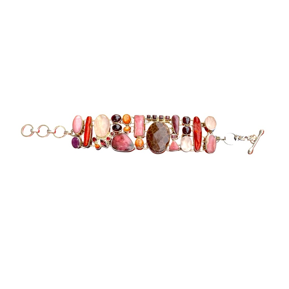 Elegant Multi-Stone Bracelet